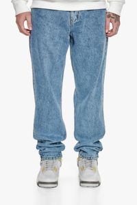 moderne Dropsize Unisex Jeans Reißverschluss Denim mit Baumwolle Blau