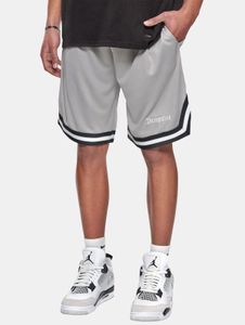 sommerliche Dropsize Herren Shorts Grau
