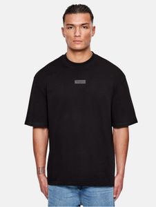 lässiges Dropsize Herren T-Shirt mit Baumwolle Schwarz