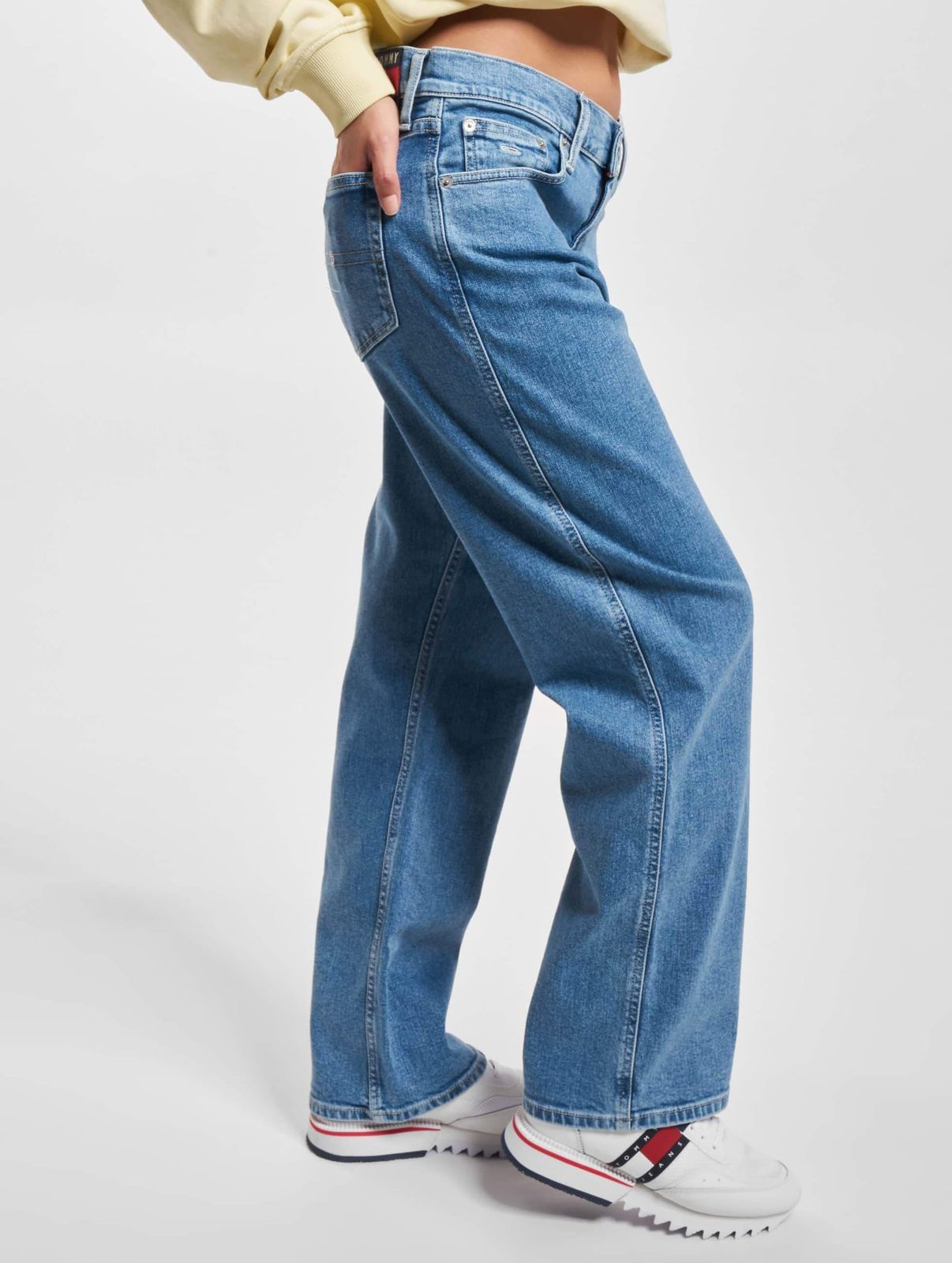 Tommy Jeans Damen Jeans mit Reißverschluss und Taschen