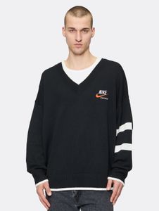 lässiges NIKE Herren Sweatshirt Schwarz