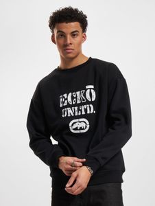 Casual Ecko Unltd. men's sweatshirt with cotton, black