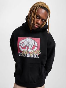 Sweat à capuche Ecko Unltd. pour homme, style décontracté, avec cordon de serrage et poignets côtelés, 460 g/m² coton, noir