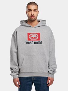 Comfortable Ecko Unltd. men's hoodie, hooded, oversize, 460 g/m², cotton, grey