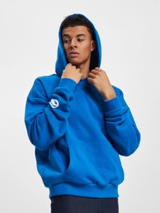 Casual Ecko Unltd. men's hoodie with hood, cotton, blue