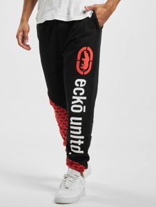 Casual Ecko Unltd. men's jeans with drawstring, cotton, black