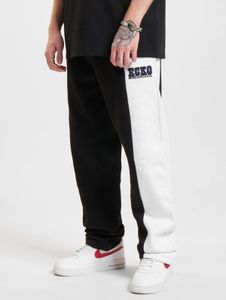 Elegantes pantalones vaqueros de hombre Ecko Unltd. de algodón, color negro/blanco.