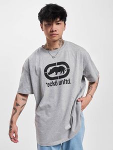 Comfortable Ecko Unltd. men's oversize T-shirt, 180 g/m², cotton, grey