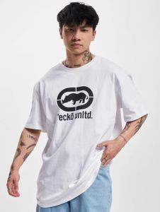 lässiges Ecko Unltd. Herren T-Shirt Oversize 180 g/m² mit Baumwolle Weiß