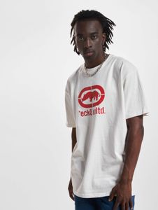 sportliches Ecko Unltd. Herren T-Shirt Oversize 180 g/m² mit Baumwolle Weiß