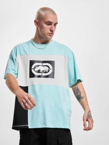 Comoda t-shirt oversize da uomo Ecko Unltd., 180 g/m², cotone, blu