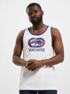 Cómoda camiseta de hombre Ecko Unltd. de algodón, color blanco.