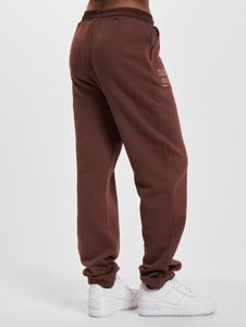 Pantalon confortable Freddy pour femme, en coton marron