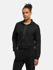 weicher Freddy Damen Hoodie Stretch mit Baumwolle Schwarz