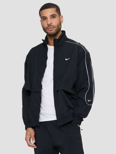moderne NIKE Herren Jacke Schwarz/Weiß
