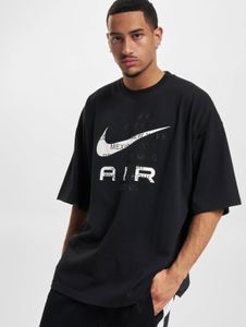 T-shirt Nike confortable pour homme, coupe oversize, noir