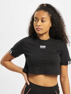 lässiges adidas Damen T-Shirt mit Baumwolle Schwarz