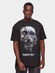 bequemes Forgotten Faces Herren T-Shirt Oversize 240 g/m² mit Baumwolle Schwarz