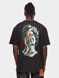 bequemes Forgotten Faces Herren T-Shirt Oversize 240 g/m² mit Baumwolle Schwarz