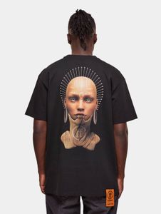 bequemes Forgotten Faces Herren T-Shirt Oversize 240 g/m² mit Baumwolle Schwarz