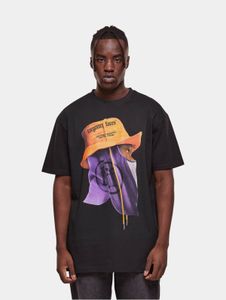 modernes Forgotten Faces Herren T-Shirt Oversize 240 g/m² mit Baumwolle Schwarz