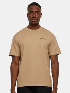 Comfortable Forgotten Faces men's oversized cotton T-shirt, beige