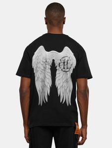lässiges Forgotten Faces Herren T-Shirt Oversize mit Baumwolle Schwarz