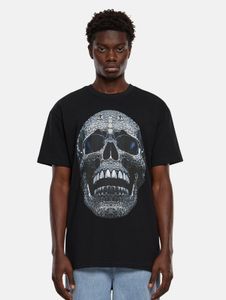 modernes Forgotten Faces Herren T-Shirt Oversize 240 g/m² mit Baumwolle Schwarz