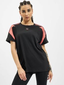 modernes adidas Damen T-Shirt mit Baumwolle Schwarz