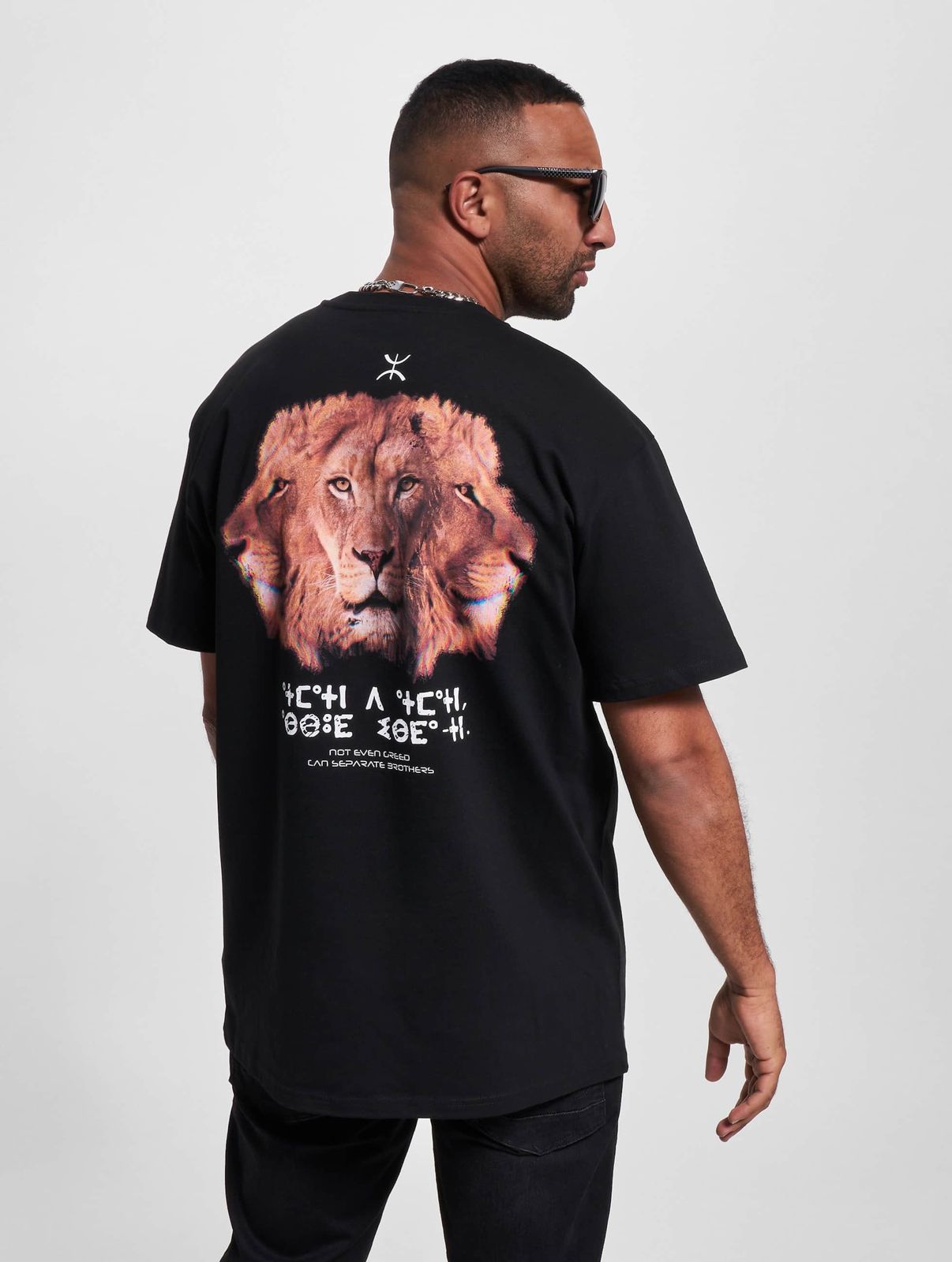 T-shirt sportiva da uomo Gomorrha Du Maroc 240 g/m² in cotone nero