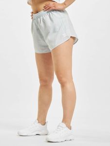 leichte adidas Damen Shorts Kordelzug Mesh Blau