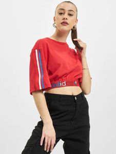 T-shirt da donna Adidas comoda, colore rosso