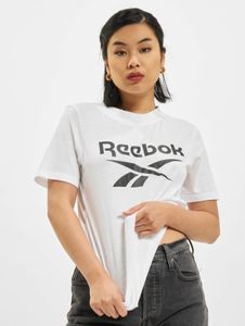 sporty Reebok women's T-shirt with cotton, white