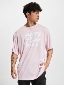 Sporty Reebok men's T-shirt, pale pink
