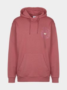 Comfortable adidas women's hoodie with cotton, red