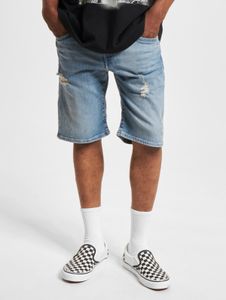 Edwin men's summery stretch shorts with cotton, blue