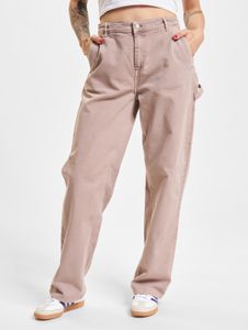 moderne carhartt Damen Jeans Stretch mit Baumwolle Alt-Rosa