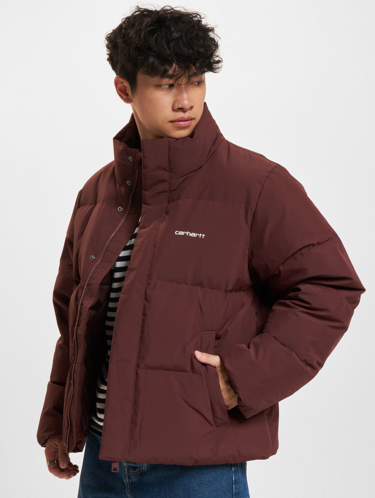 Carhartt Herren Jacke Braun Funktional