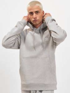 Sweat à capuche décontracté adidas pour homme, en coton gris