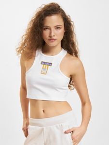 modernes adidas Damen T-Shirt Stretch Weiß