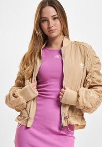 Chaqueta sencilla de mujer Adidas color beige