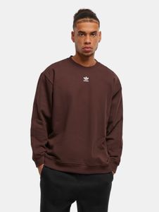 Sudadera cómoda de mujer Adidas con algodón, color marrón.