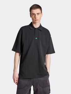 Casual adidas men's T-shirt with cotton, black