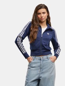 Chaqueta funcional Adidas para mujer, color azul.