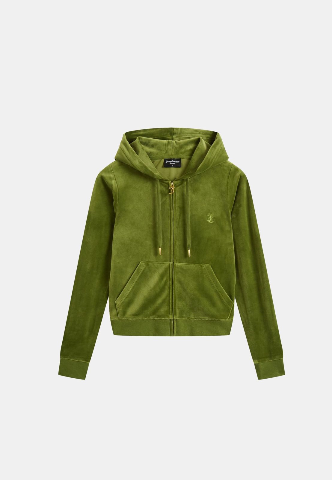 Juicy Couture Damen Hoodie Grün Stretch