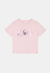 bequemes Juicy Couture Damen T-Shirt Stretch 200 g/m² mit Baumwolle Rosa