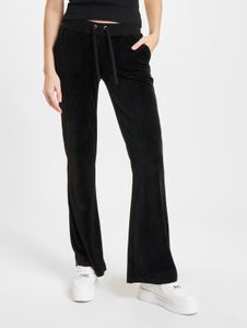 vielseitige Juicy Couture Damen Hose Kordelzug 280 g/m² Schwarz
