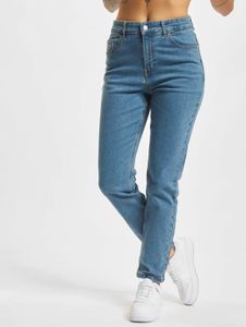 Jeans Stylish Denim Project para mujer, corte ajustado, elásticos, con cremallera, de algodón, color azul.