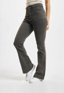 Comfortable Denim Project women's jeans, straight fit, with cotton, grey