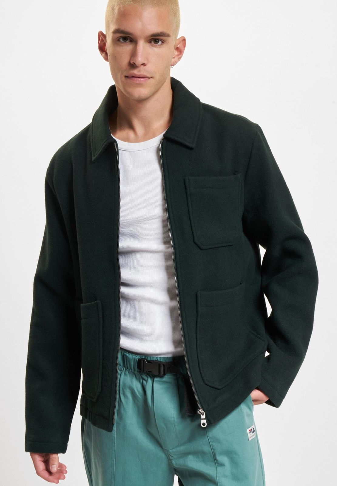 Lyle & Scott Herren Jacke Grün